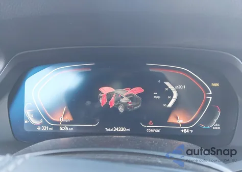 2023 BMW X6 xDrive40I z USA, uszkodzony, nr VIN 5UXCY6C03P9N74374